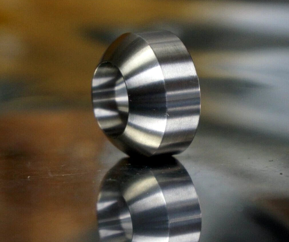 20 pcs Acron 60 degree cone to ball R14 Titanium Lug Wheel Nut Bolt Adapter Washer