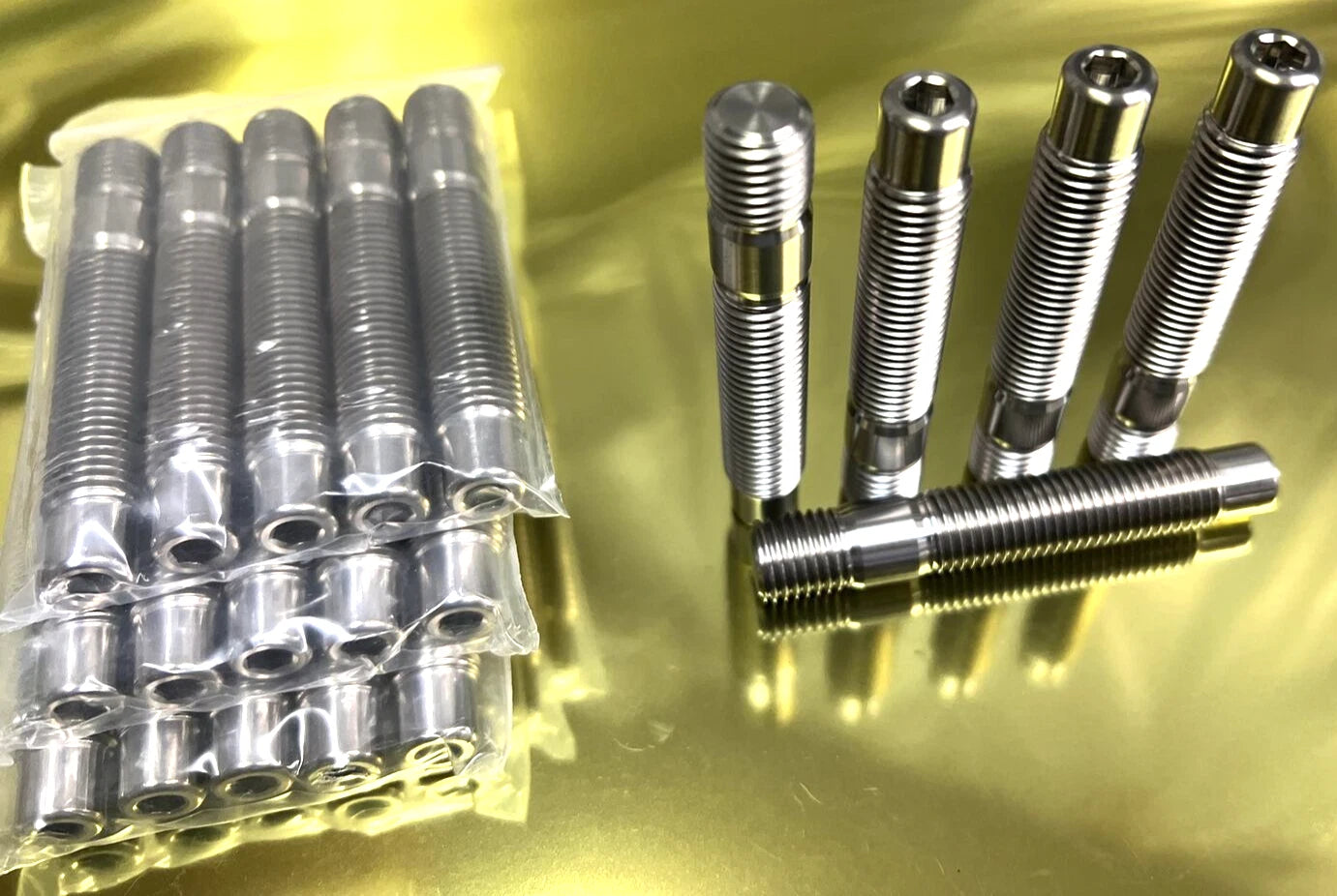 Titanium 75mm M12x1.5 Wheel Lug Stud Conversion Kit BMW 20pcs