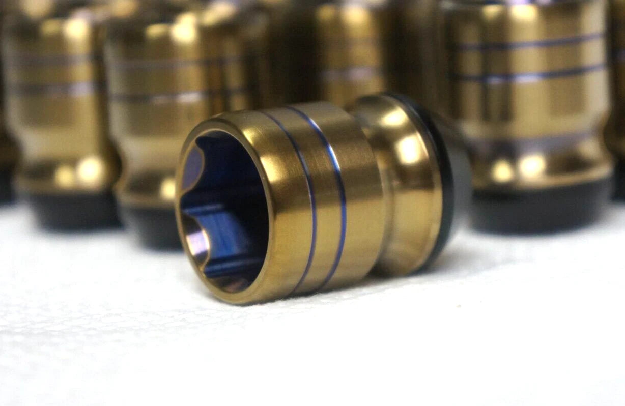 20pcs set 14x1.5 14x1.5 Titanium Lug Wheel Nut Locking Stud Conversion Kit
