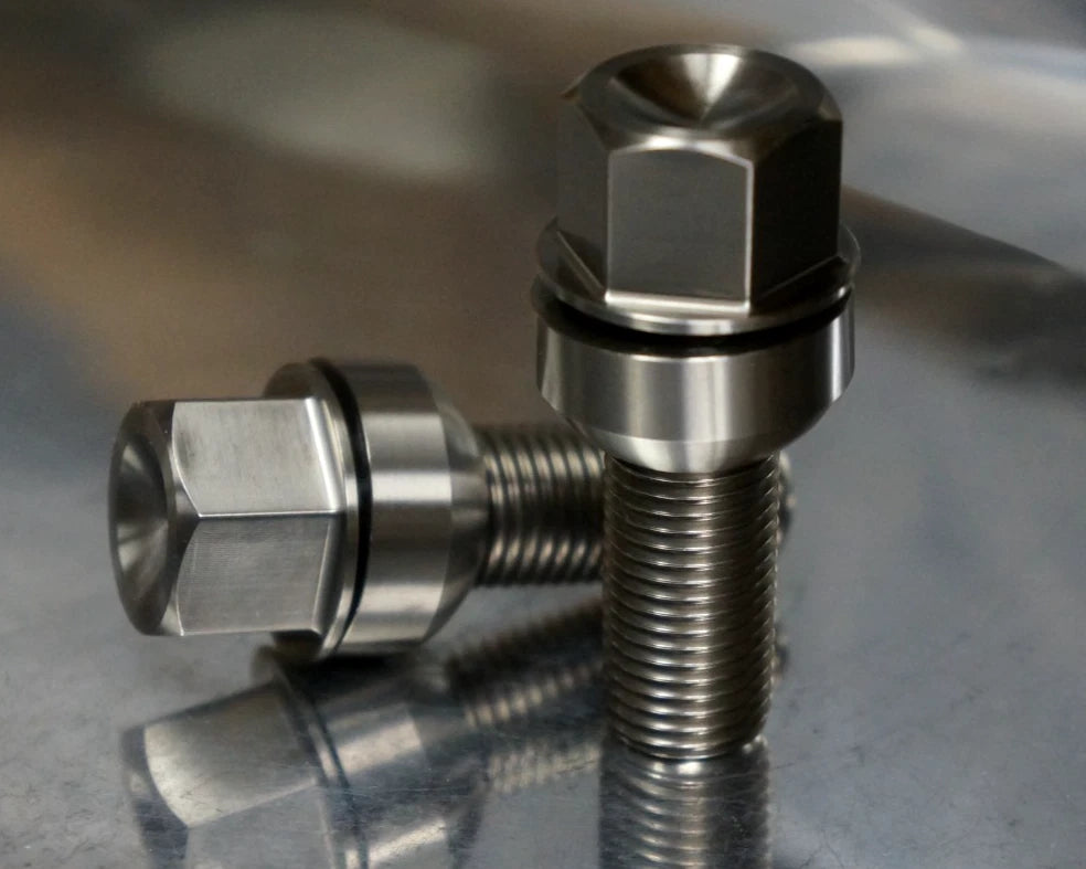 20 pcs Porsche Titanium Lug Bolts M14x1.5