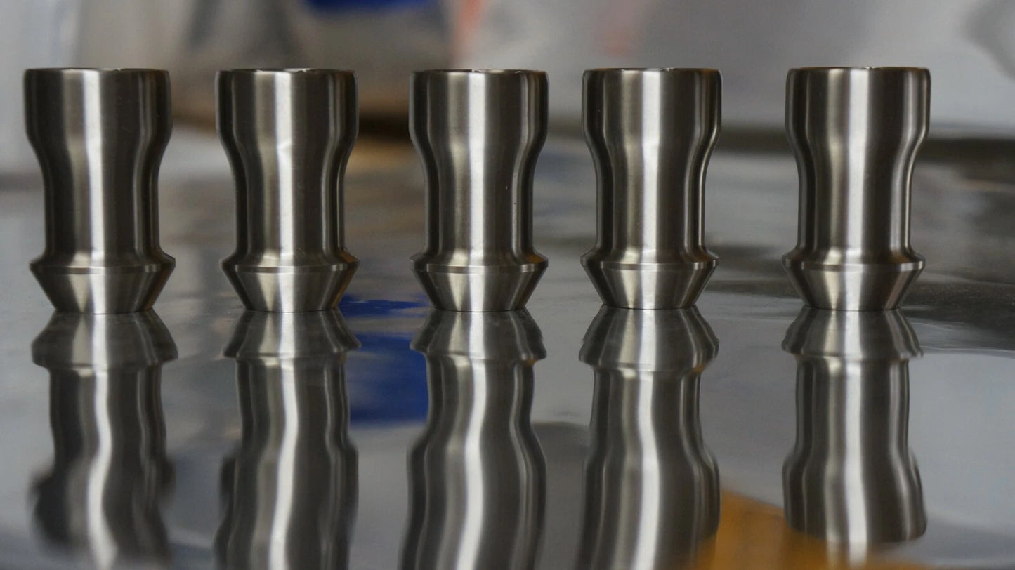 20x Set 14x1.5 Allen 17mm Titanium Lug Wheel Nut Locking Open End