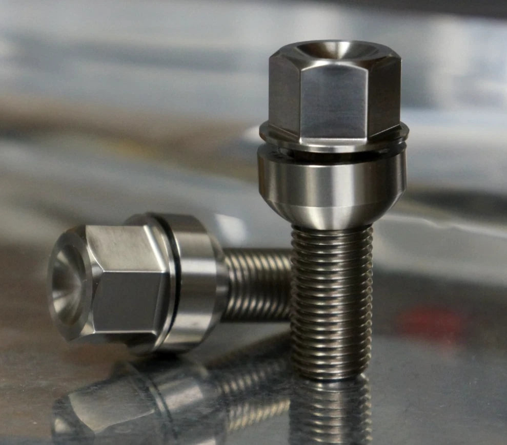20 pcs Porsche Titanium Lug Bolts M14x1.5