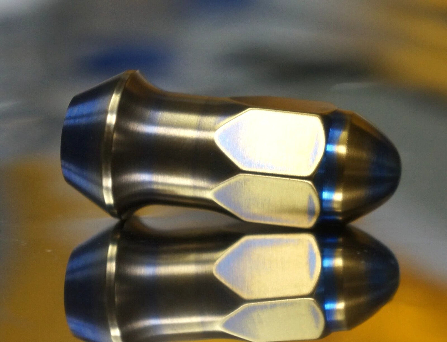 20 pcs Titanium Lug Wheel Nut 12x1.25 17mm Closed End Oro Azul Set