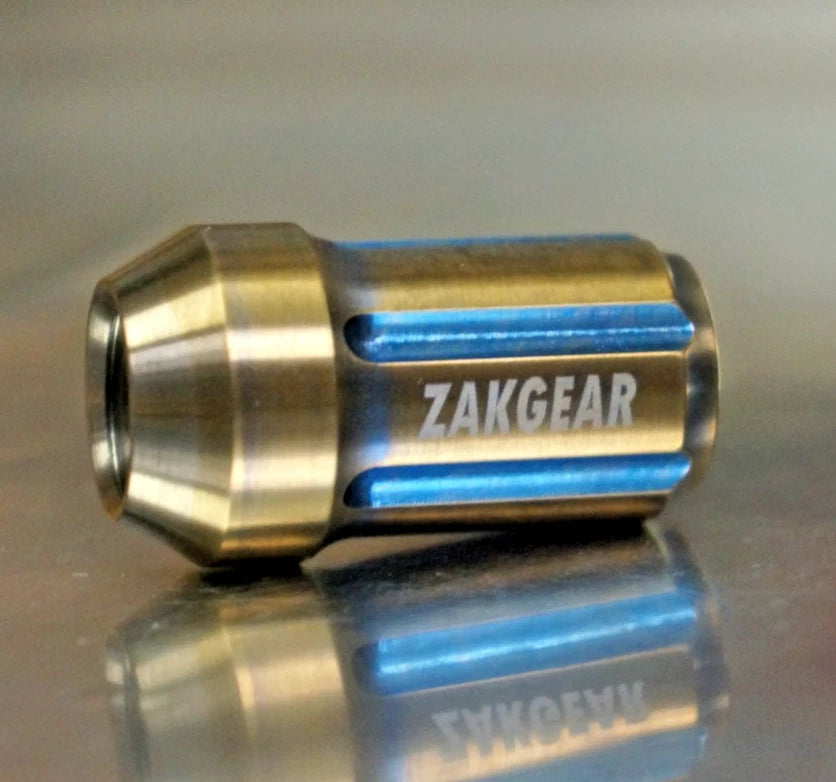21 pcs Signature Tuner Closed Titanium Lug Wheel Nut 12x1.5 6 spline