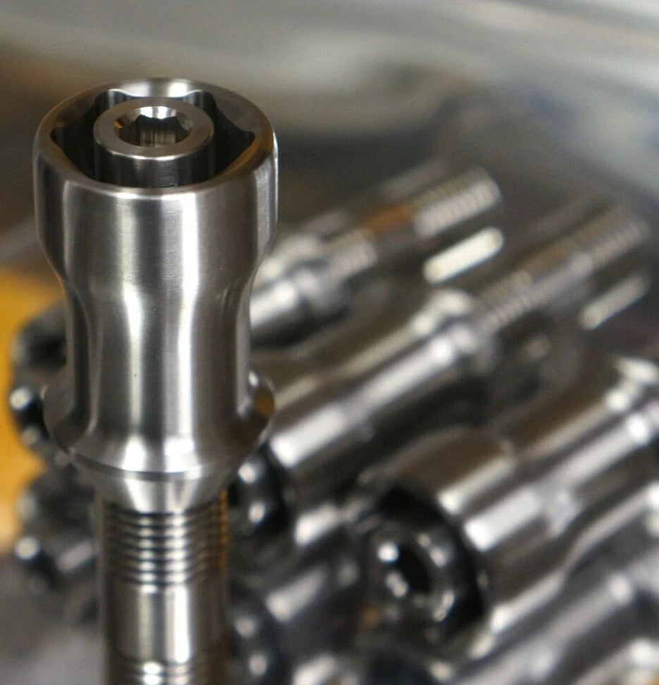 41pcs Locking M14x1.5 R13 75mm Titanium Lug stud conversion kit Audi
