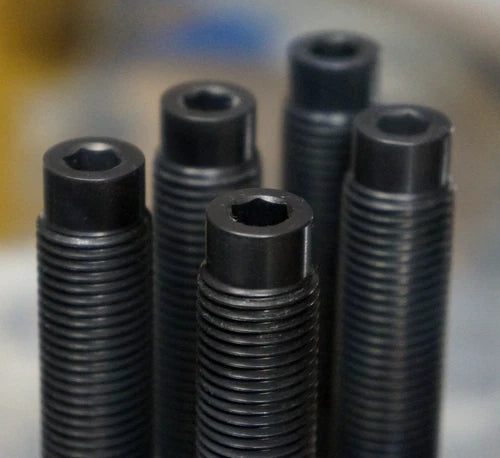 20 pcs Black Titanium Wheel Stud Conversion Kit 14x1.25 14x1.5 65mm Set